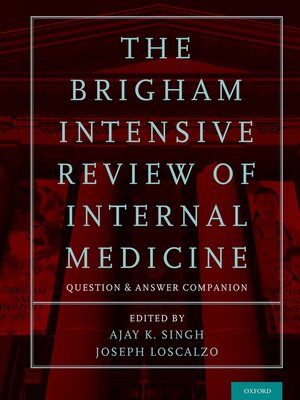 cover image of The Brigham Intensive Review of Internal Medicine Question and Answer Companion